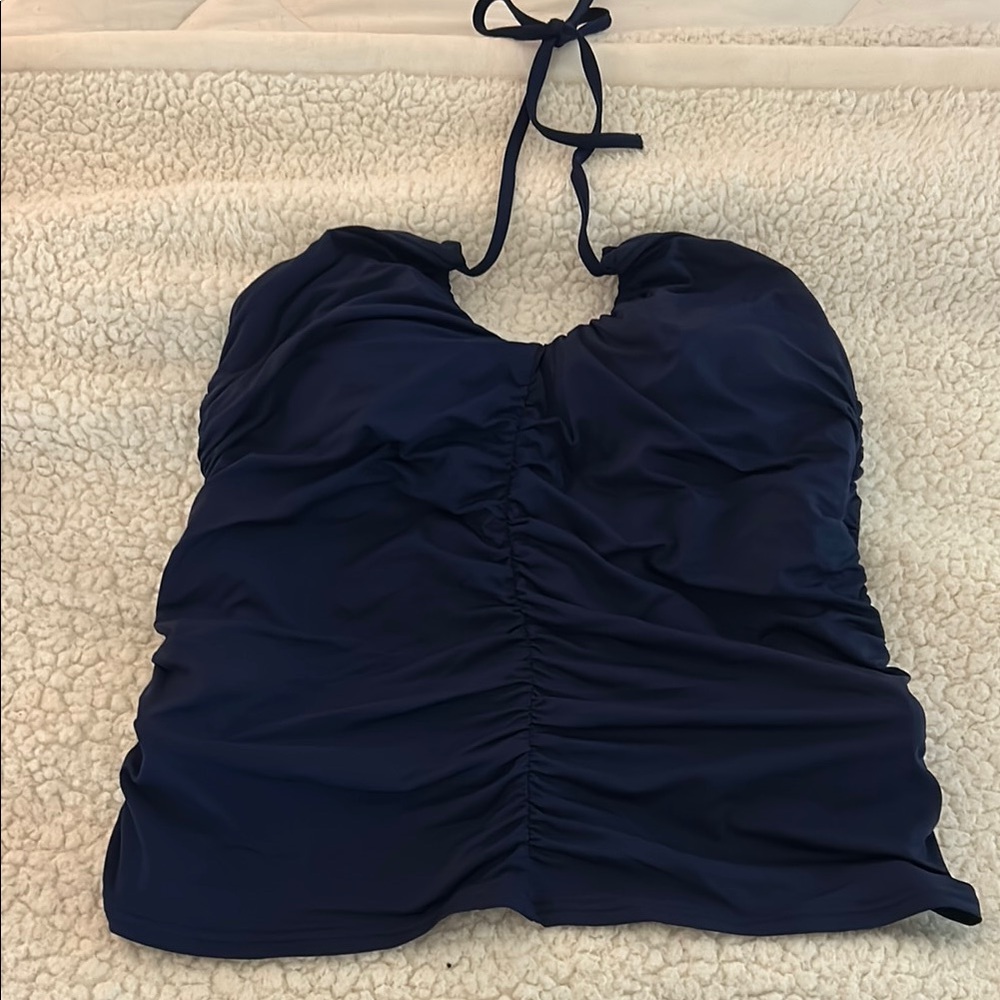 Lands End Tankini Top Size 12